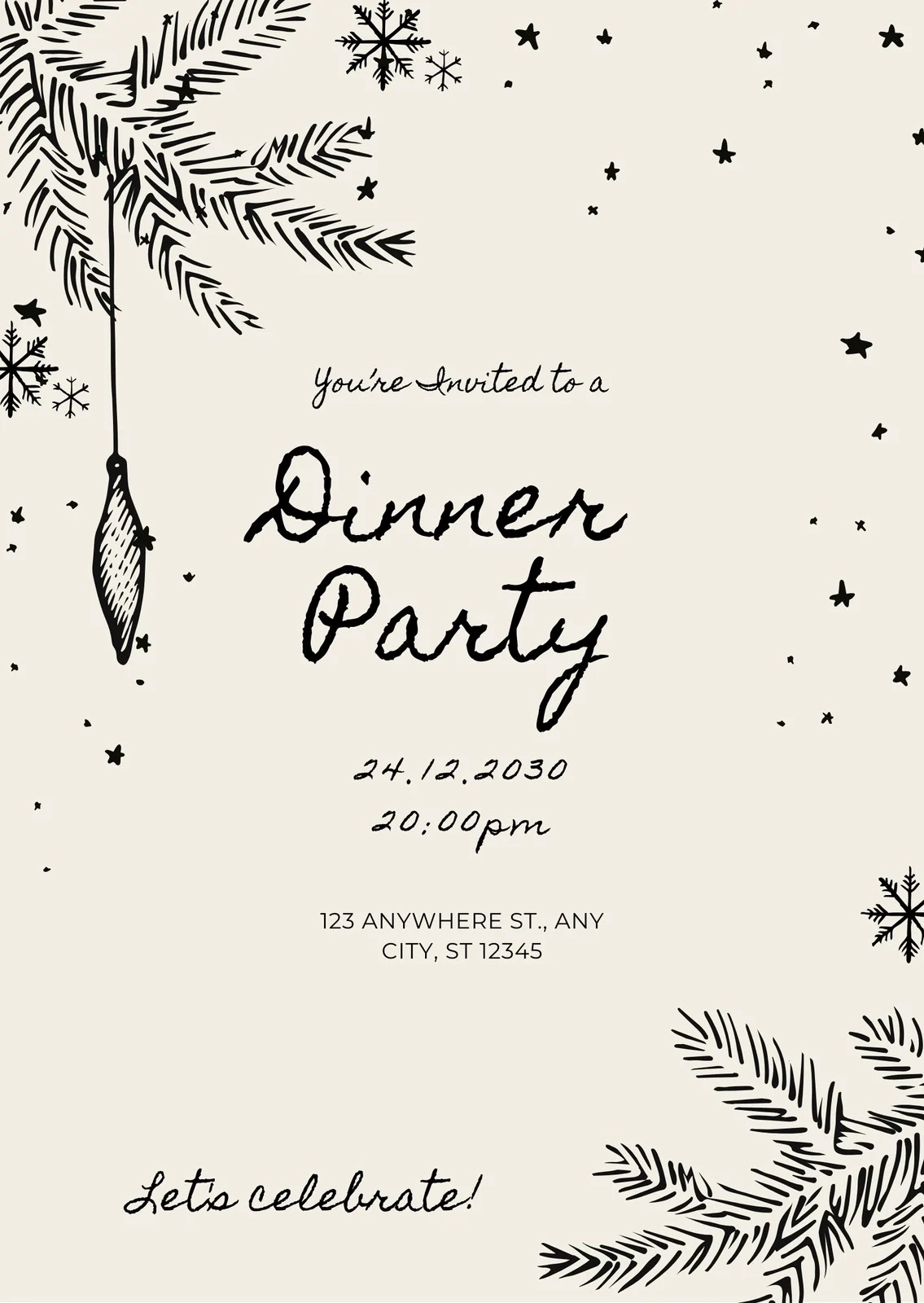 Free Printable Templates For Invitations