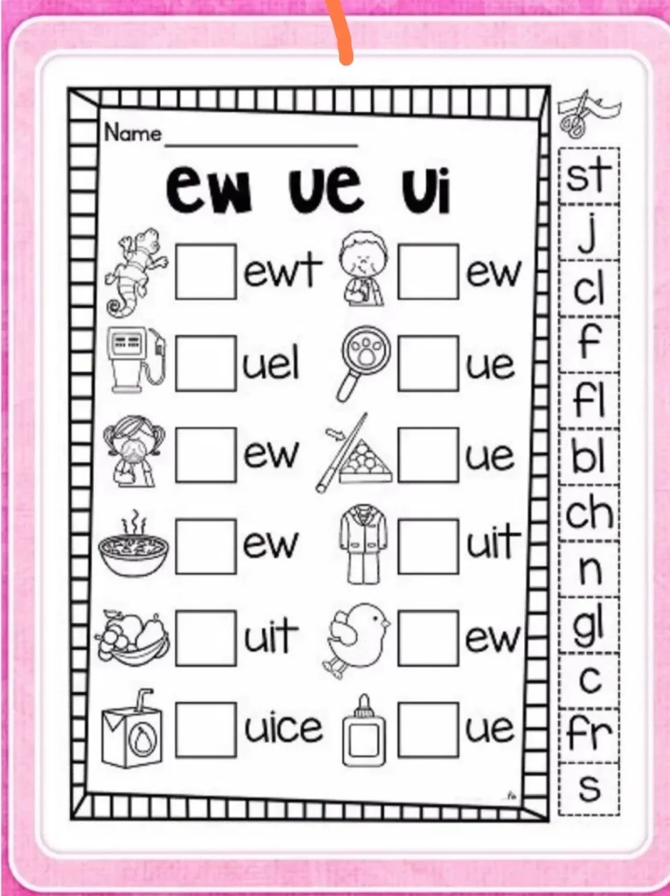 Year 1 Worksheets Printable