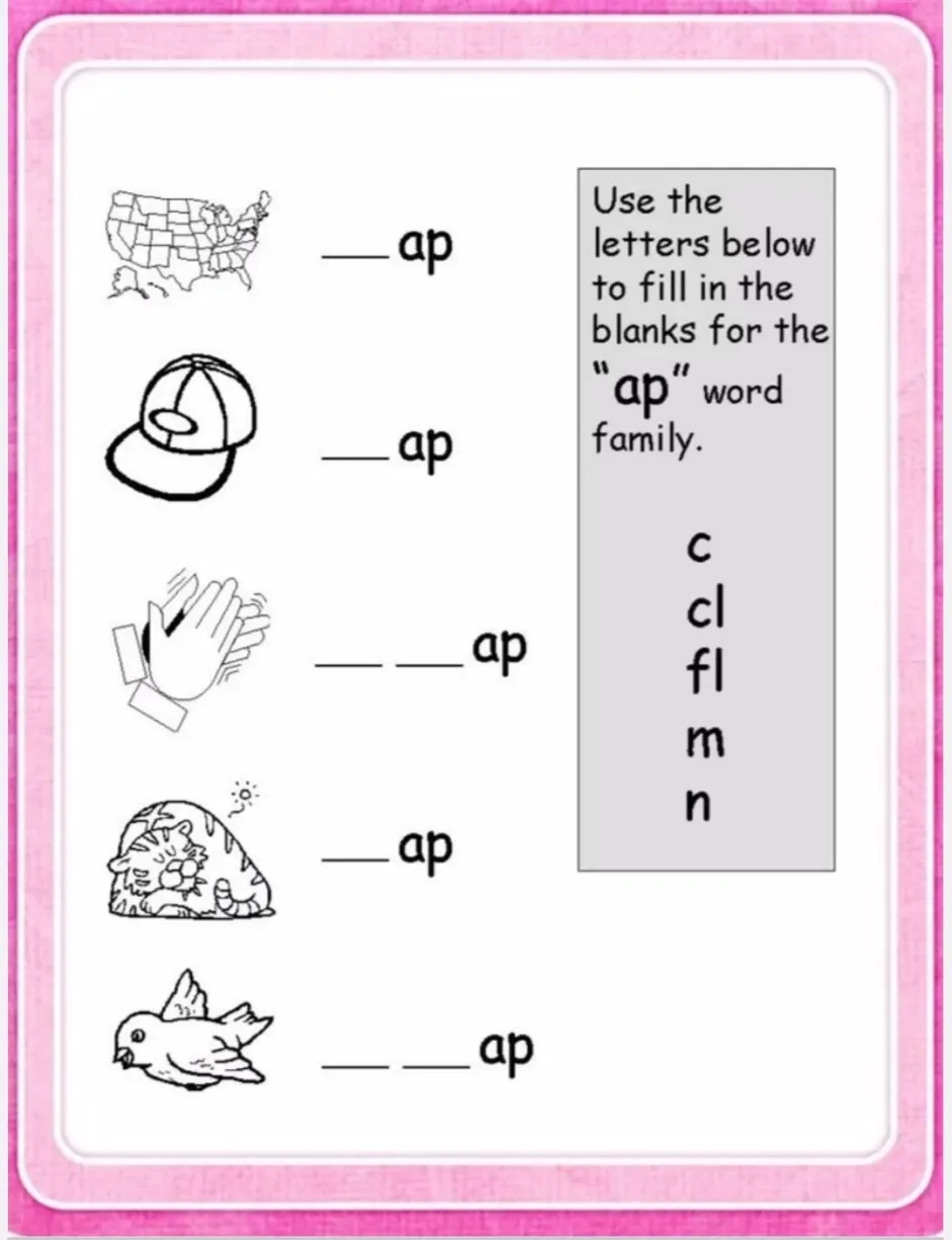 Free Printable English Worksheets For Grade 1 Kids