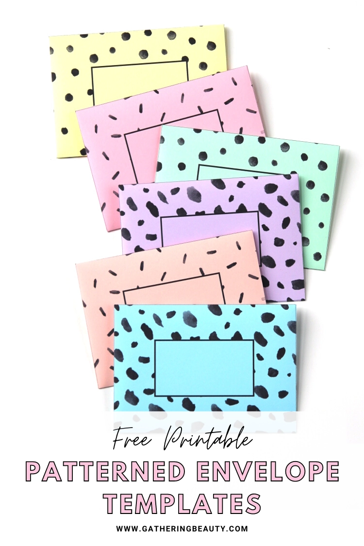 Free Envelope Template Printable