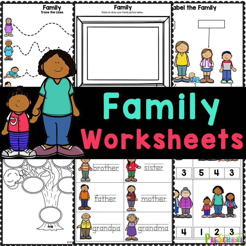 Free Printable Family Worksheets