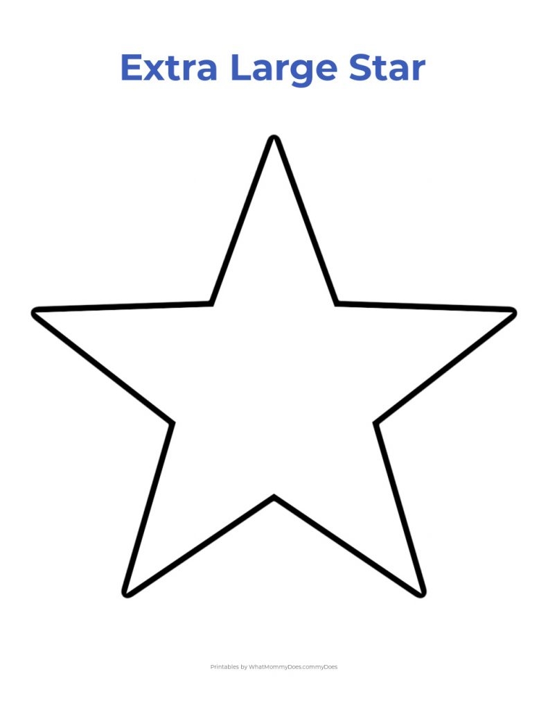 Free Printable Star Templates