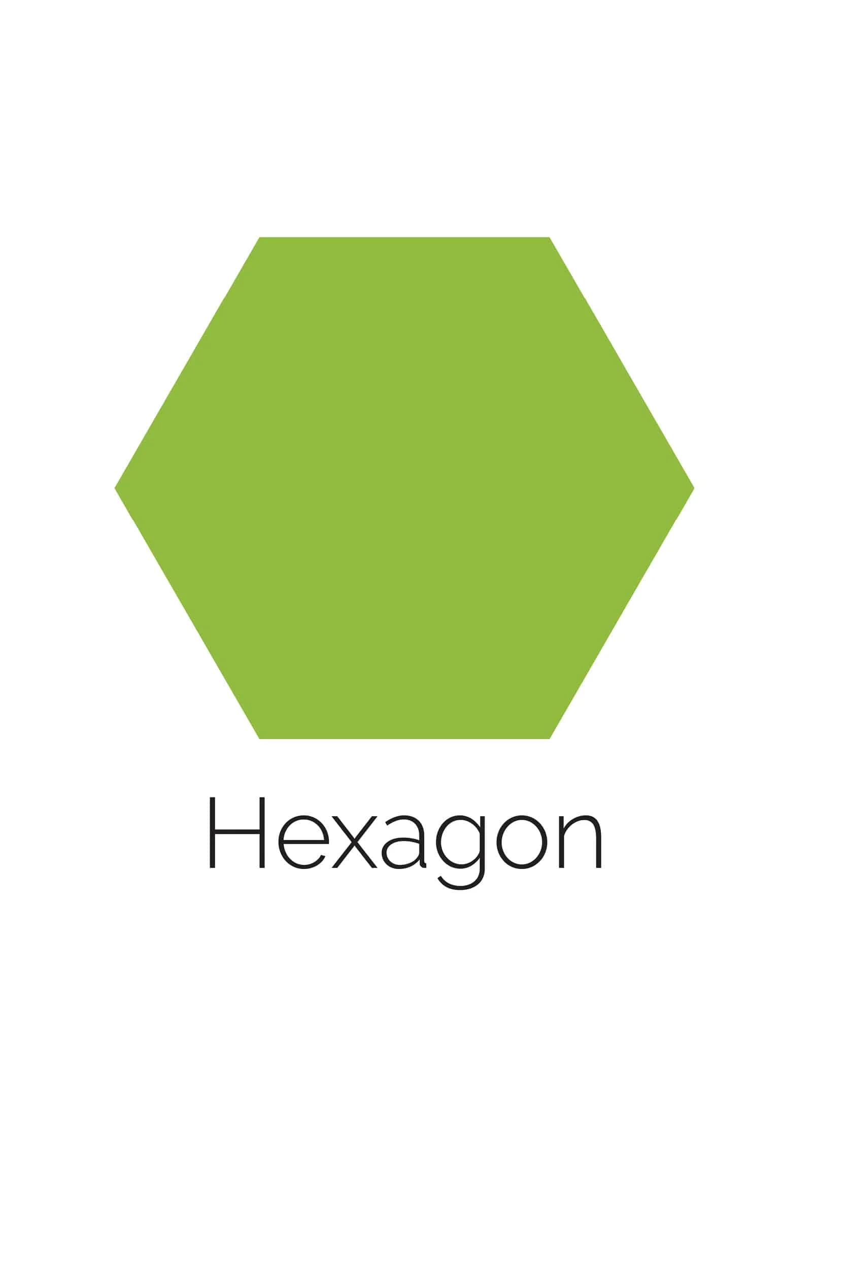Printable Picture Of A Hexagon