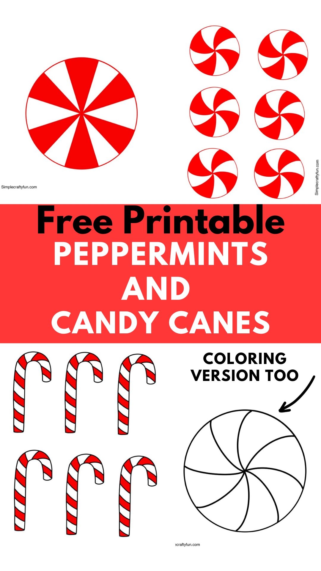 Printable Candy Templates