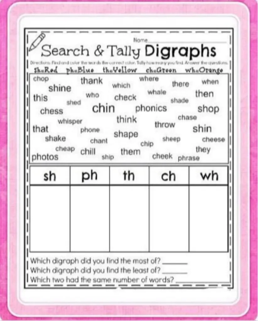 Free Printable Phonics Worksheets Pdf