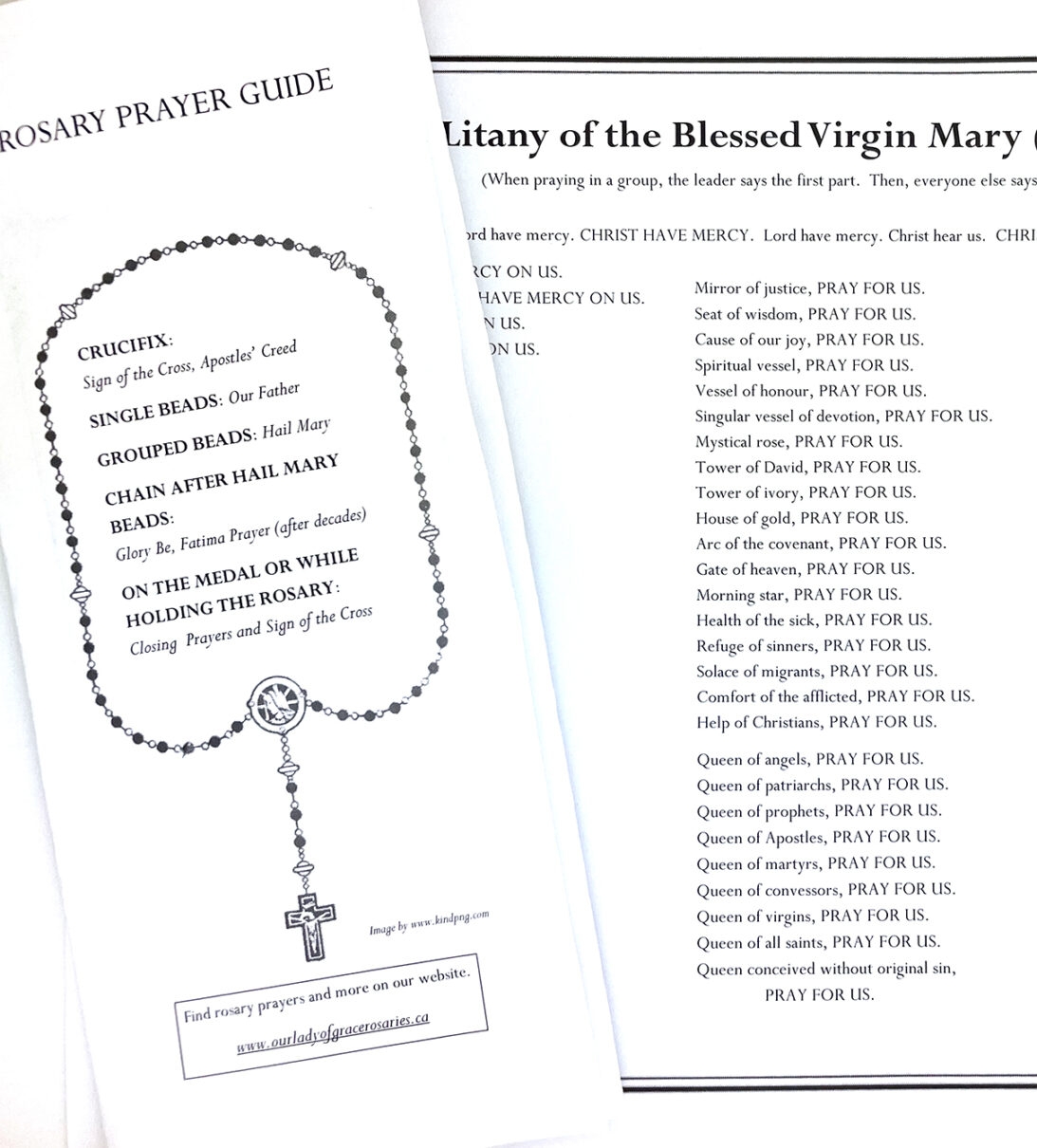 Printable Version Of The Rosary