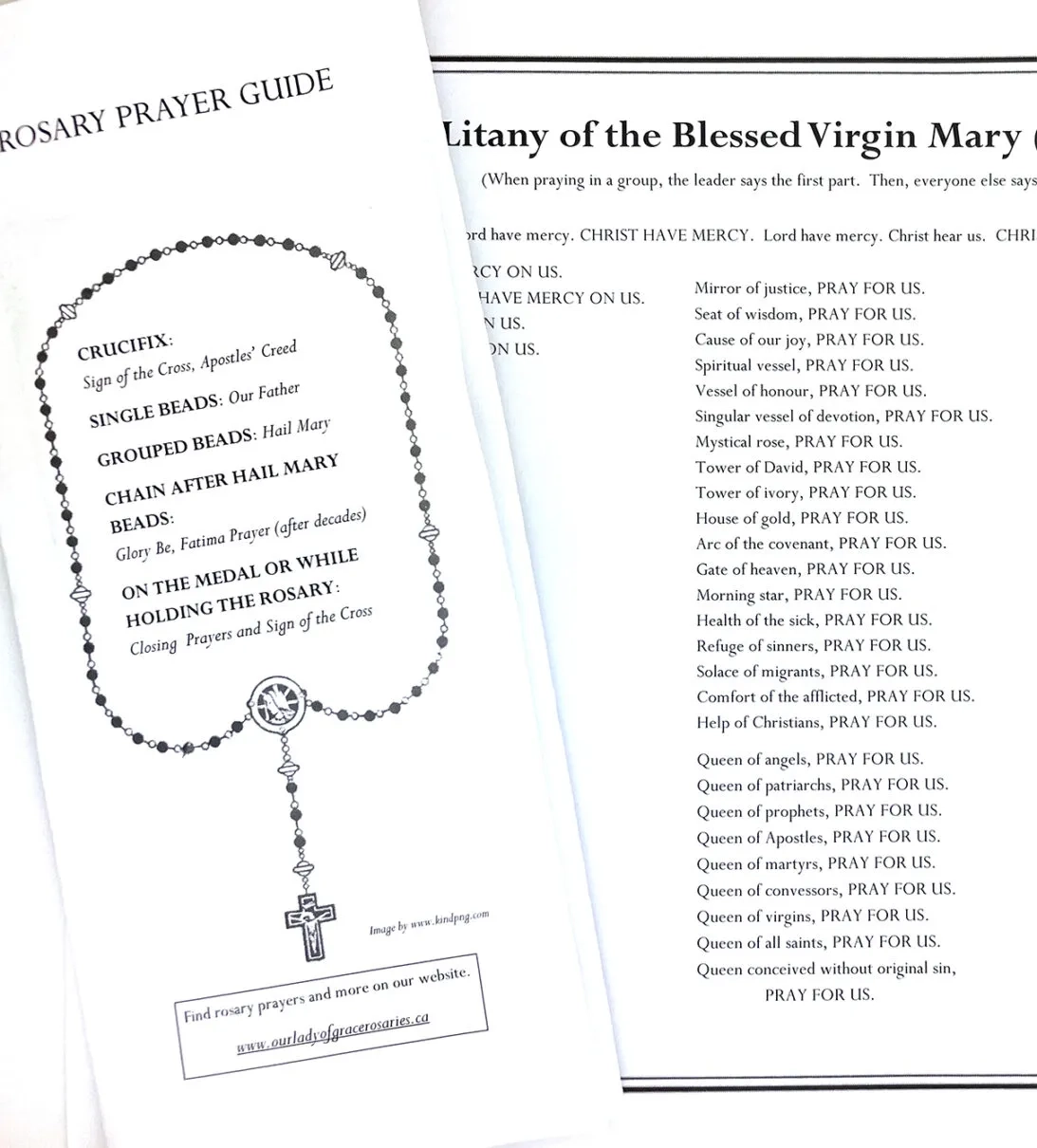 Printable Guide To The Rosary