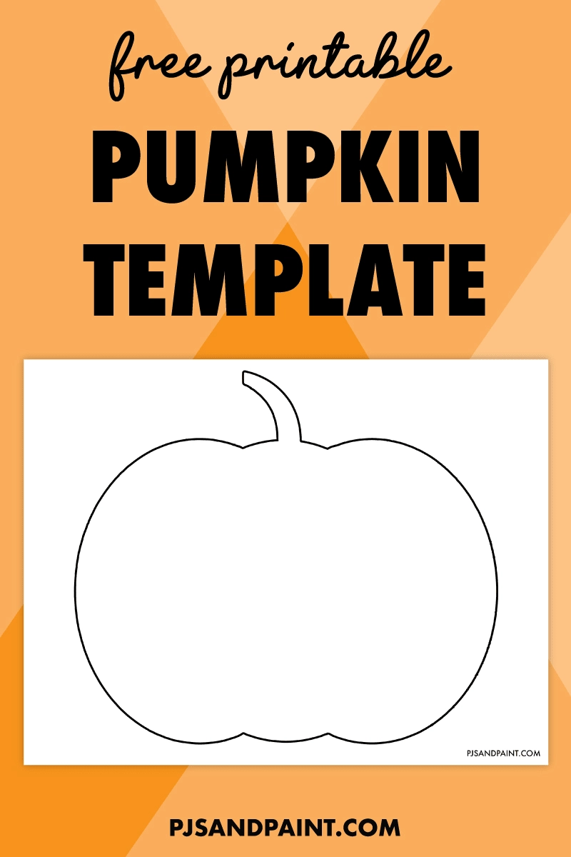 Printable Pumpkin Template Free