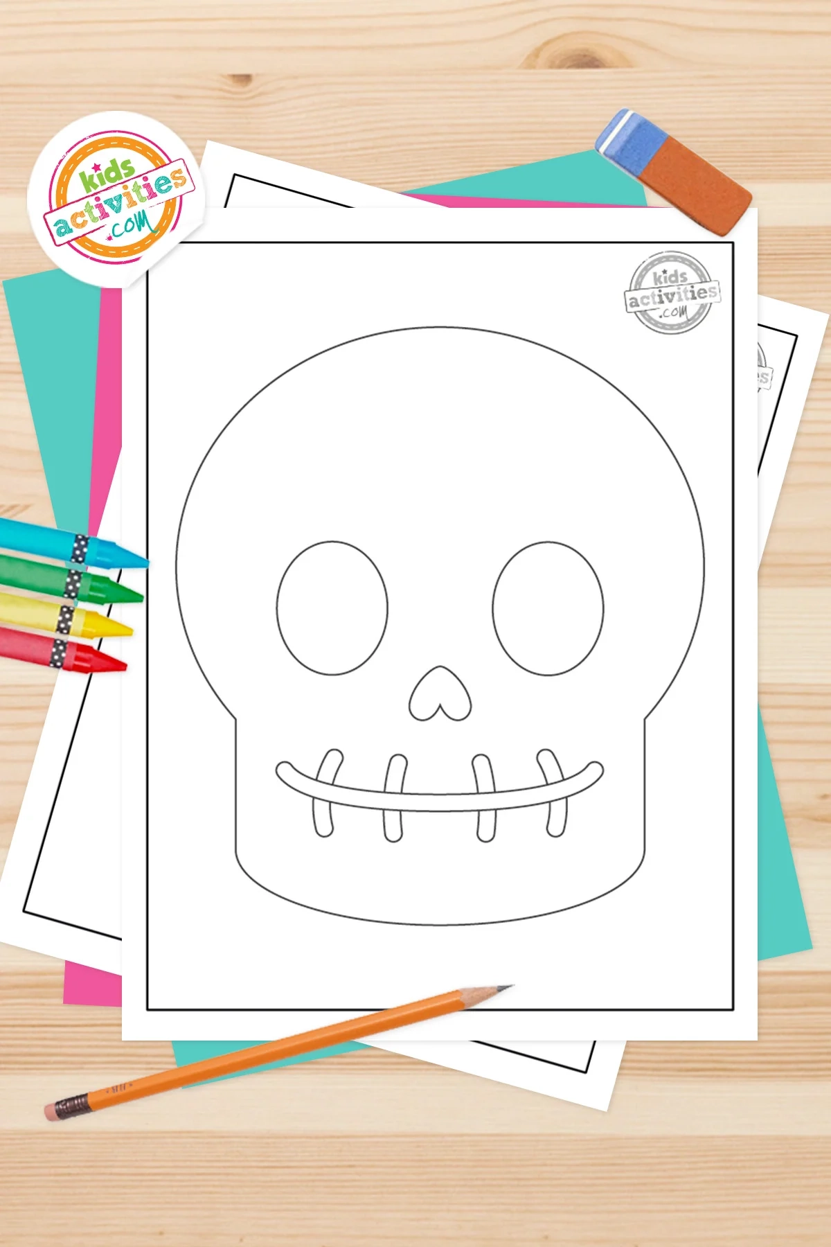 Free Printable Skull Template