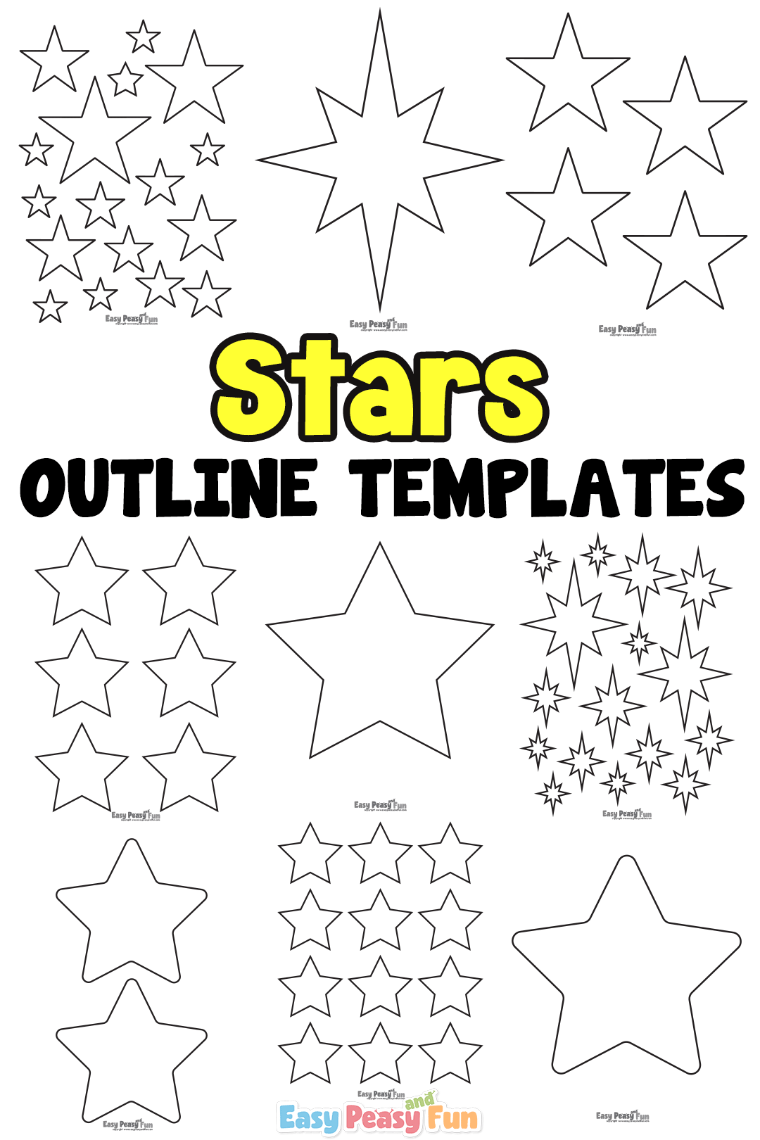 Star Template Printable