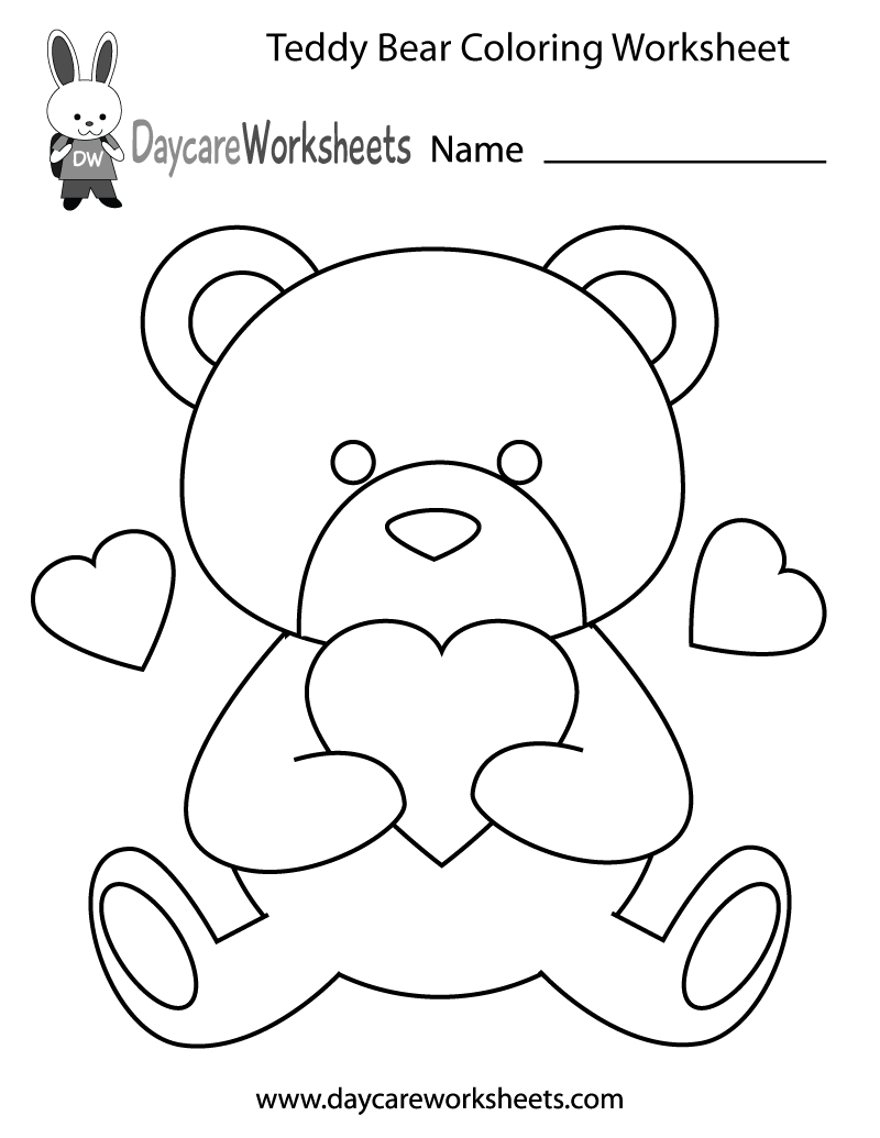 Bear Template Free Printable