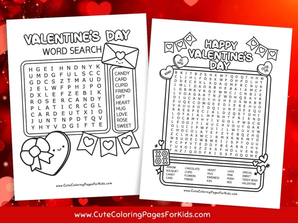 Free Printable Valentines Puzzles For Kids