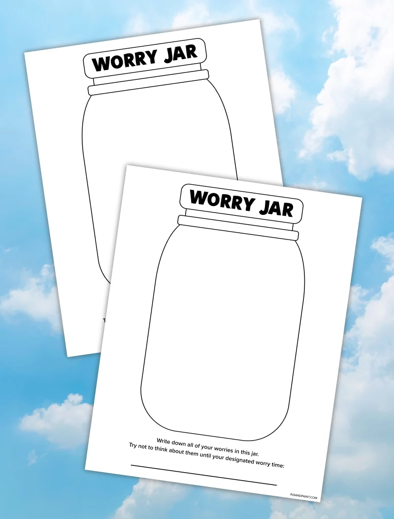 Childrens Worry Worksheets Free Printable