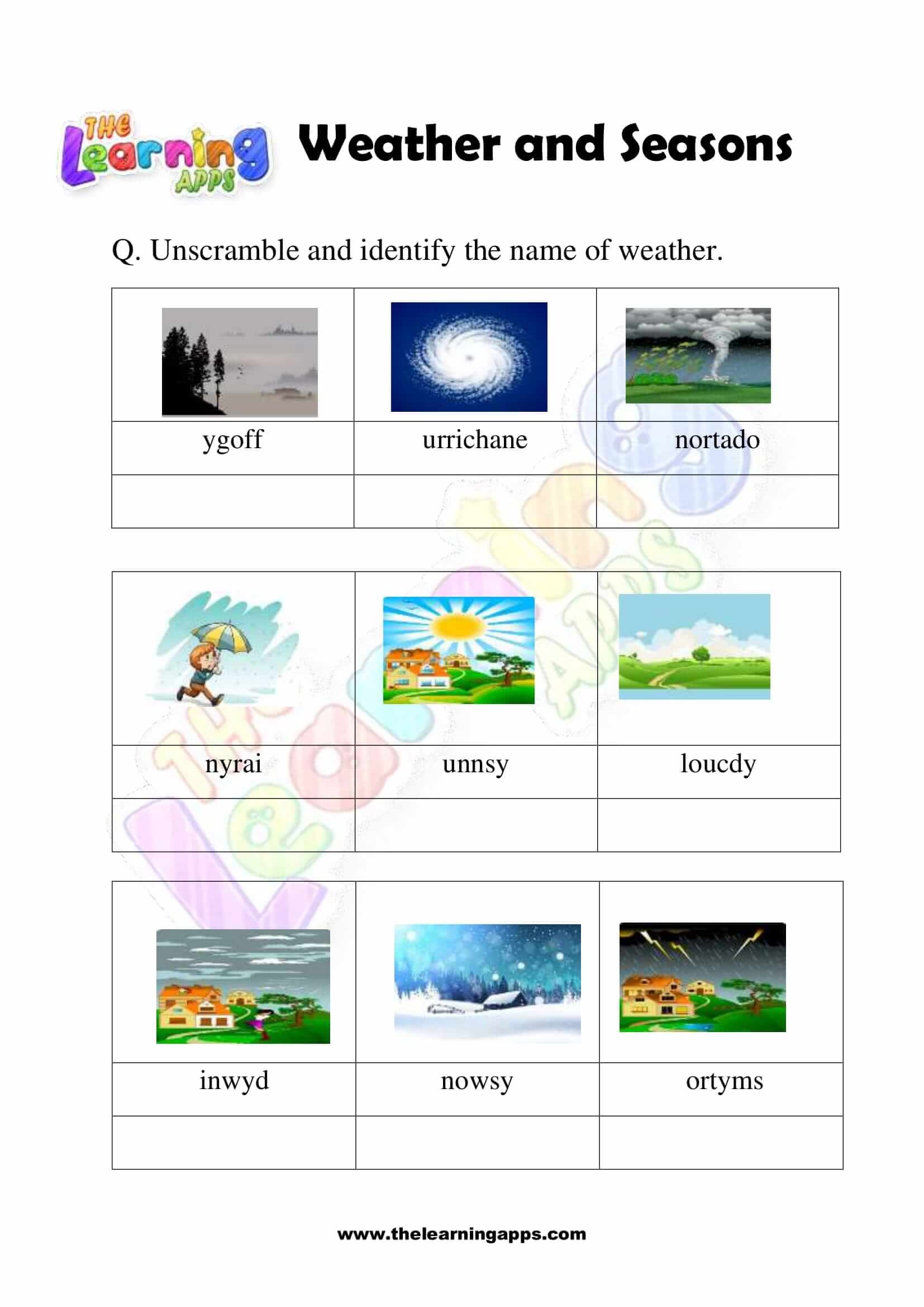 Printable Worksheets Science Grade 3