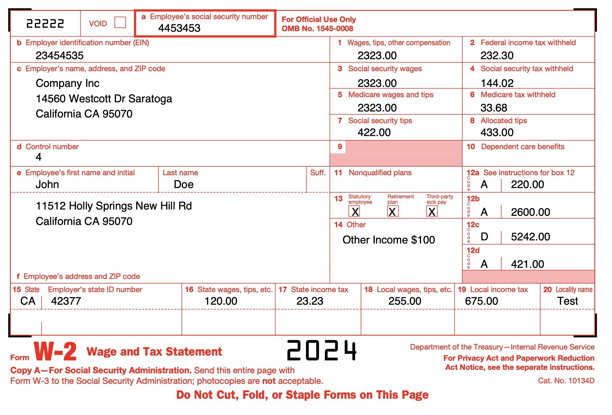 W 9 Form Ct 2021