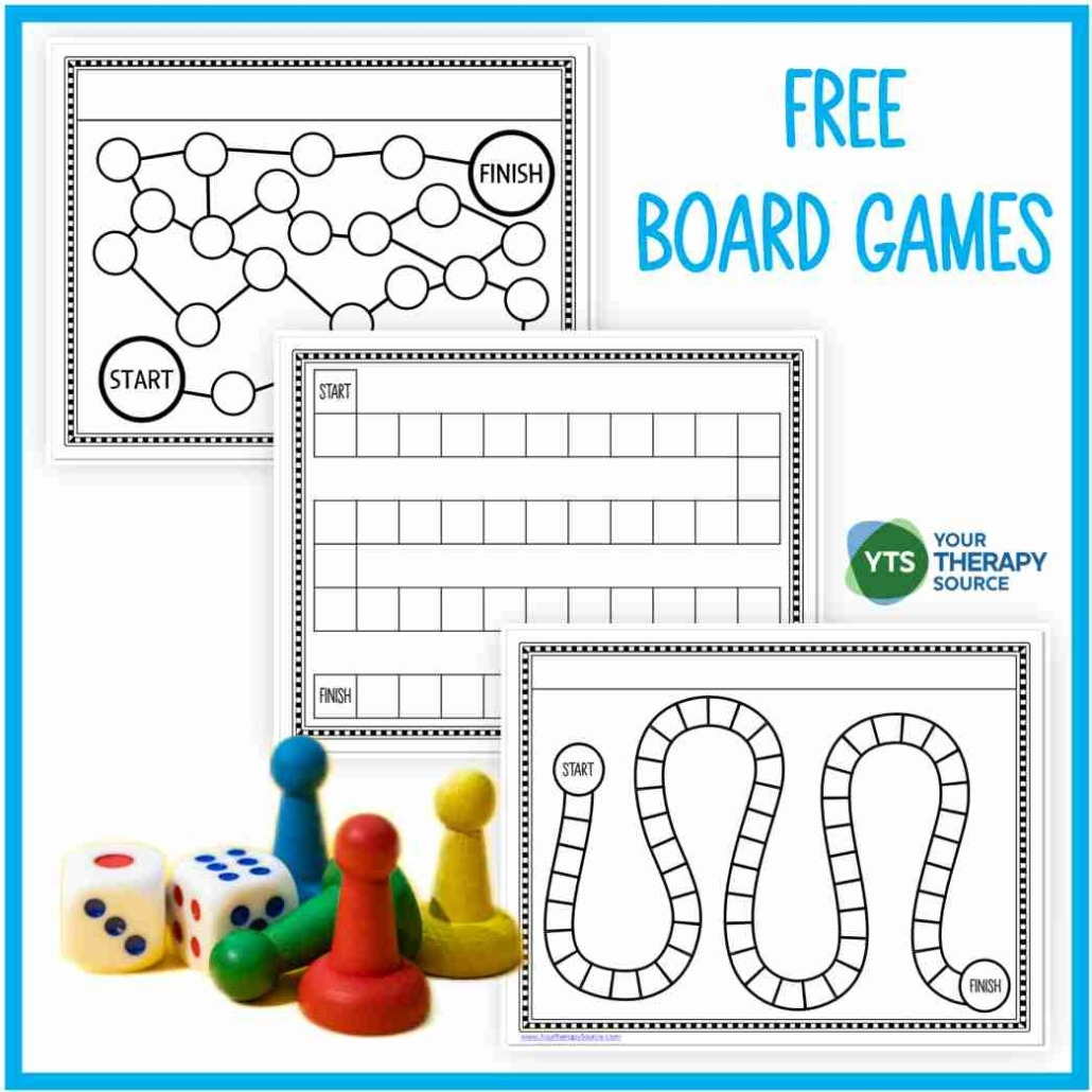 Board Game Printable Template