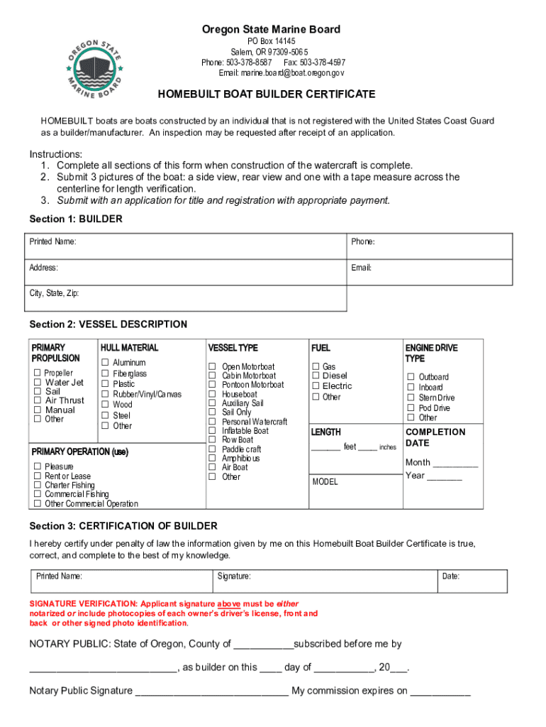Cg 1261 Printable Form