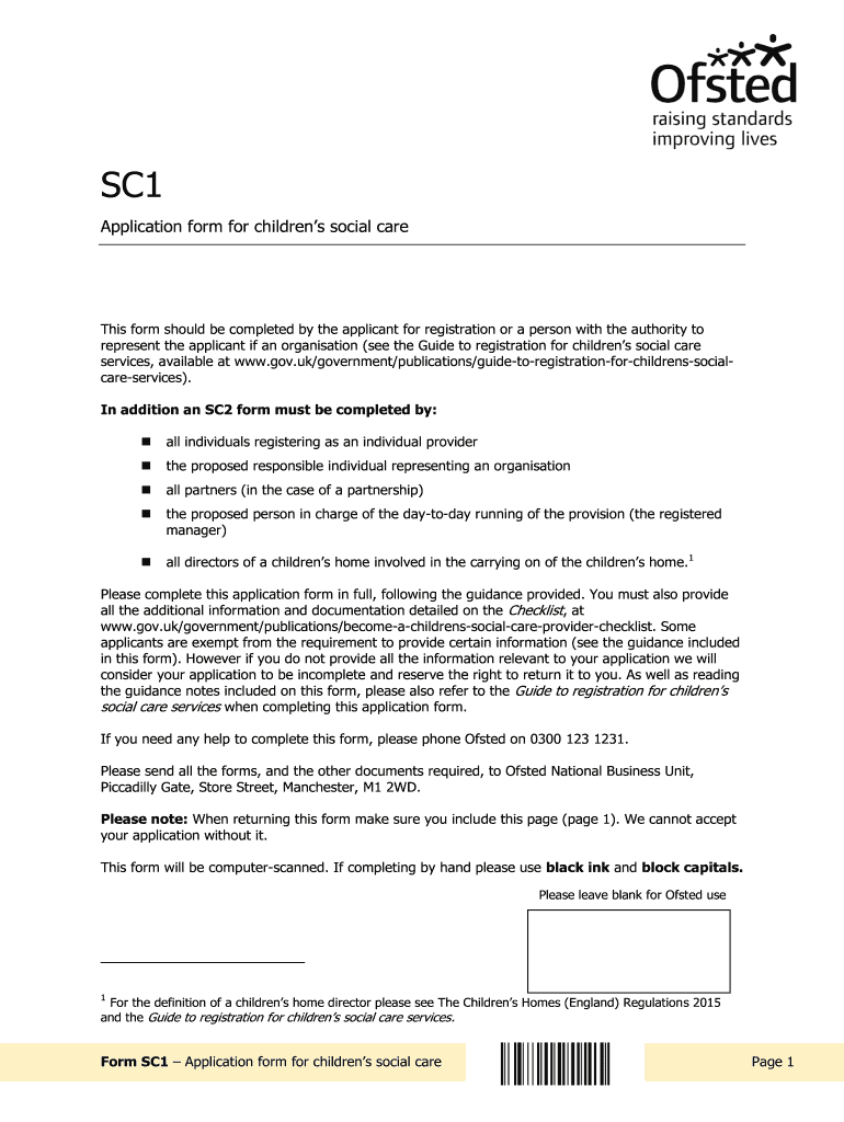 Gov Uk Sc2 Form