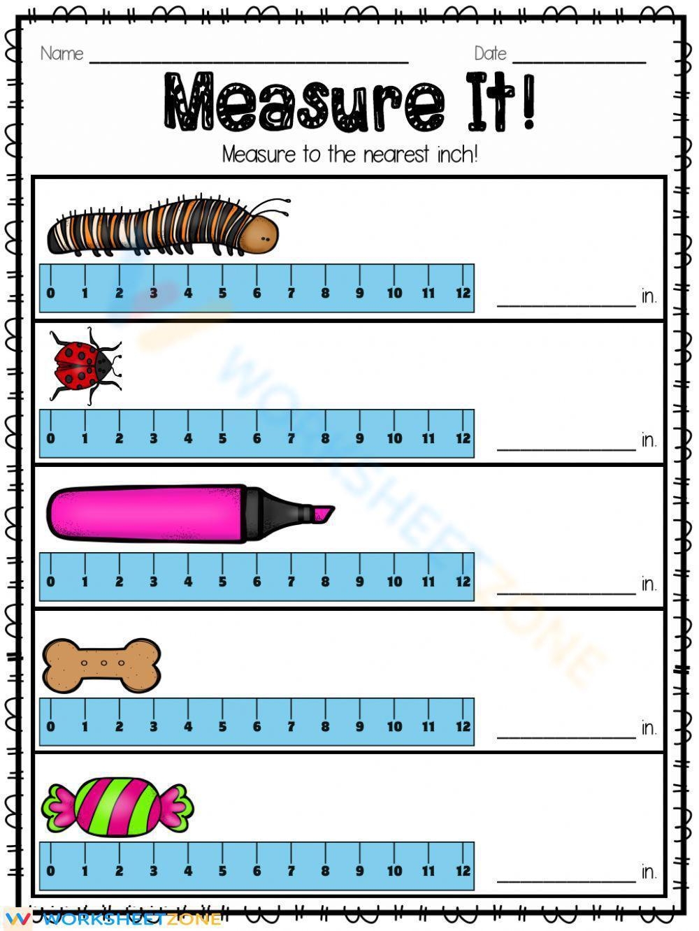 Grade 2 Measurement Worksheets