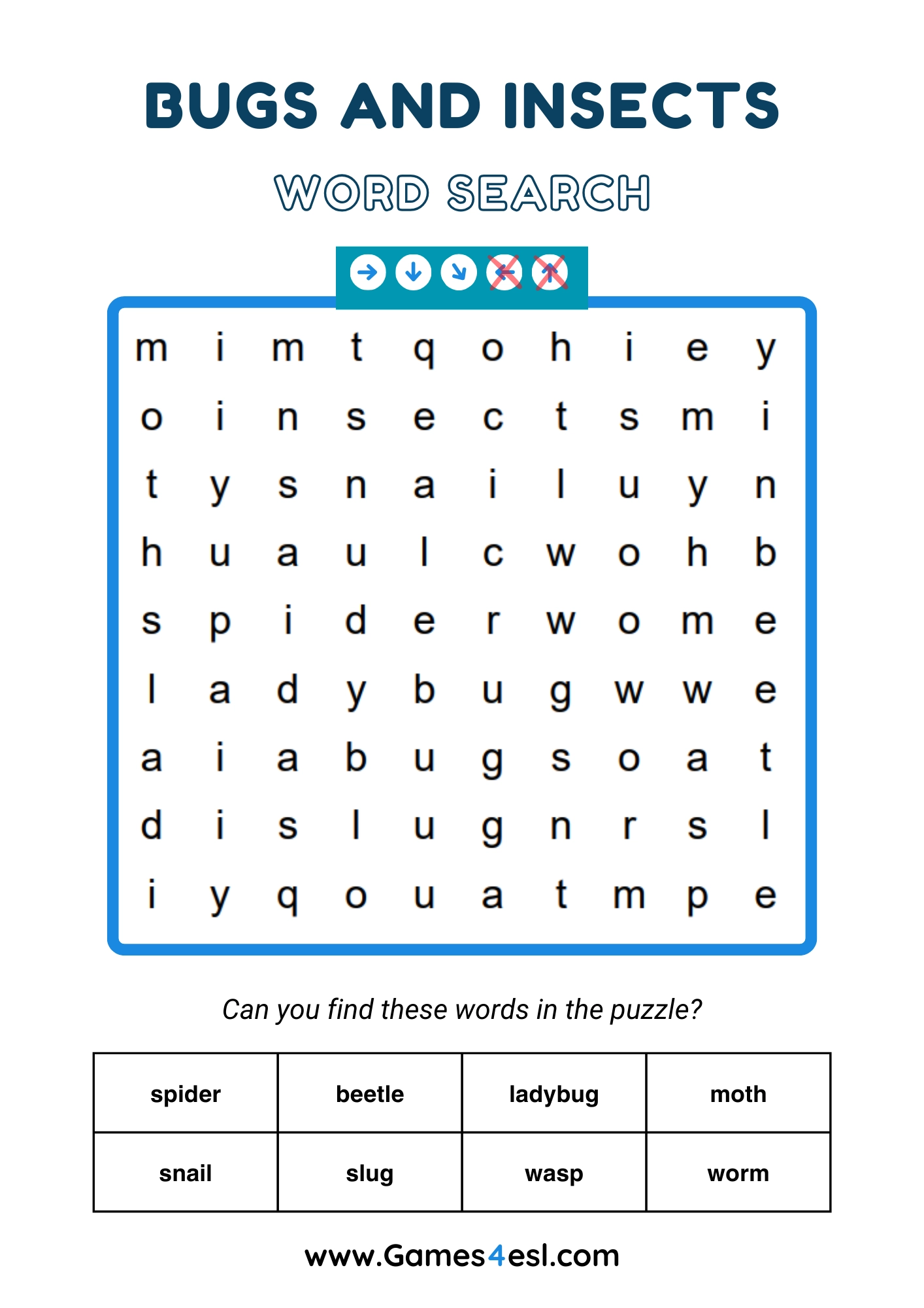 Grade 2 Worksheets Games4esl