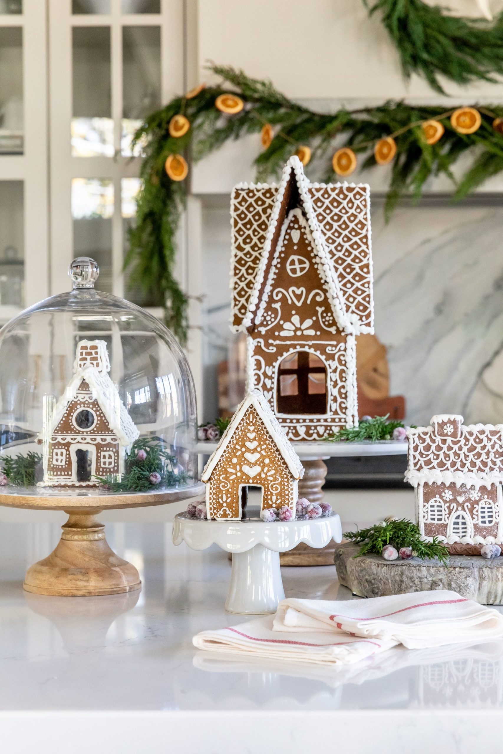 Printable Fancy Gingerbread House Templates