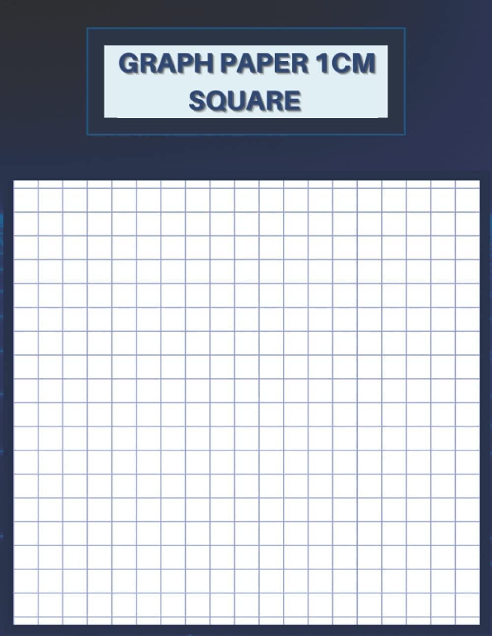 Graph Paper 1 Cm Squares