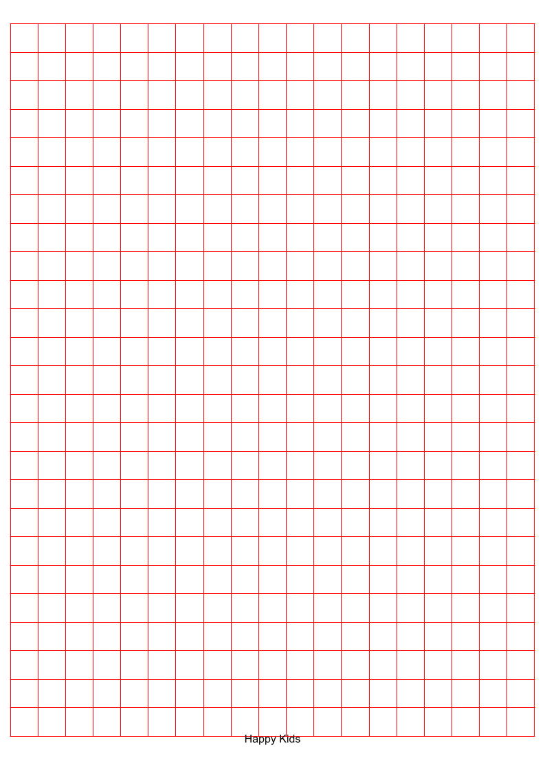 Graph Paper 1 Cm
