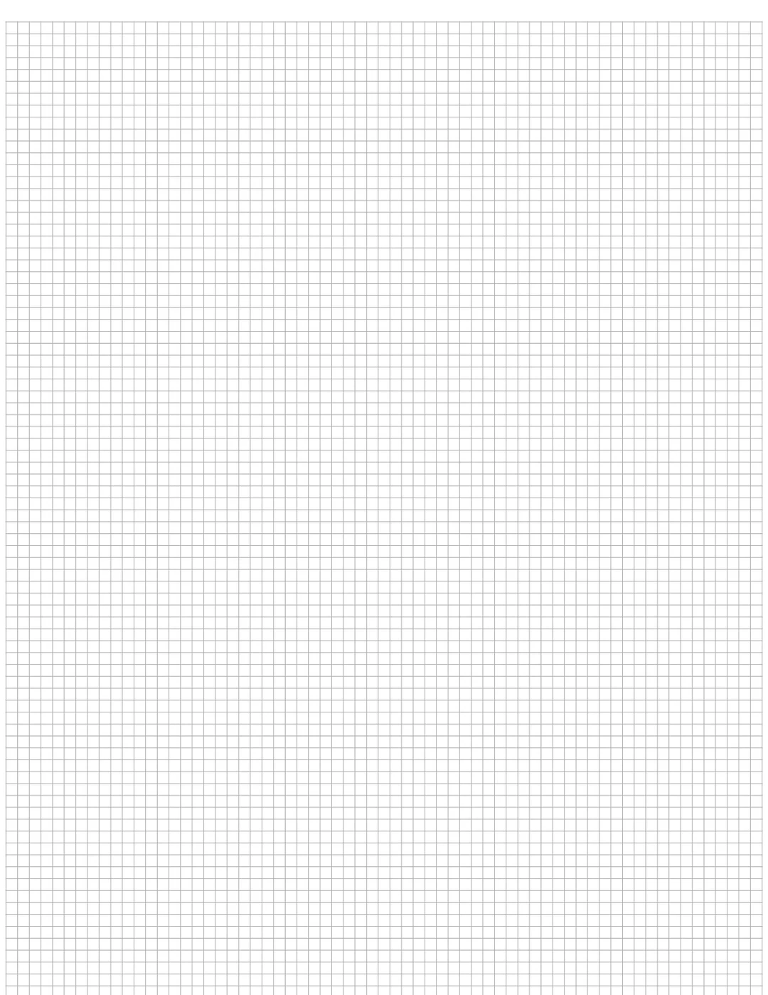 Graph Paper PDF Printable Etsy UK