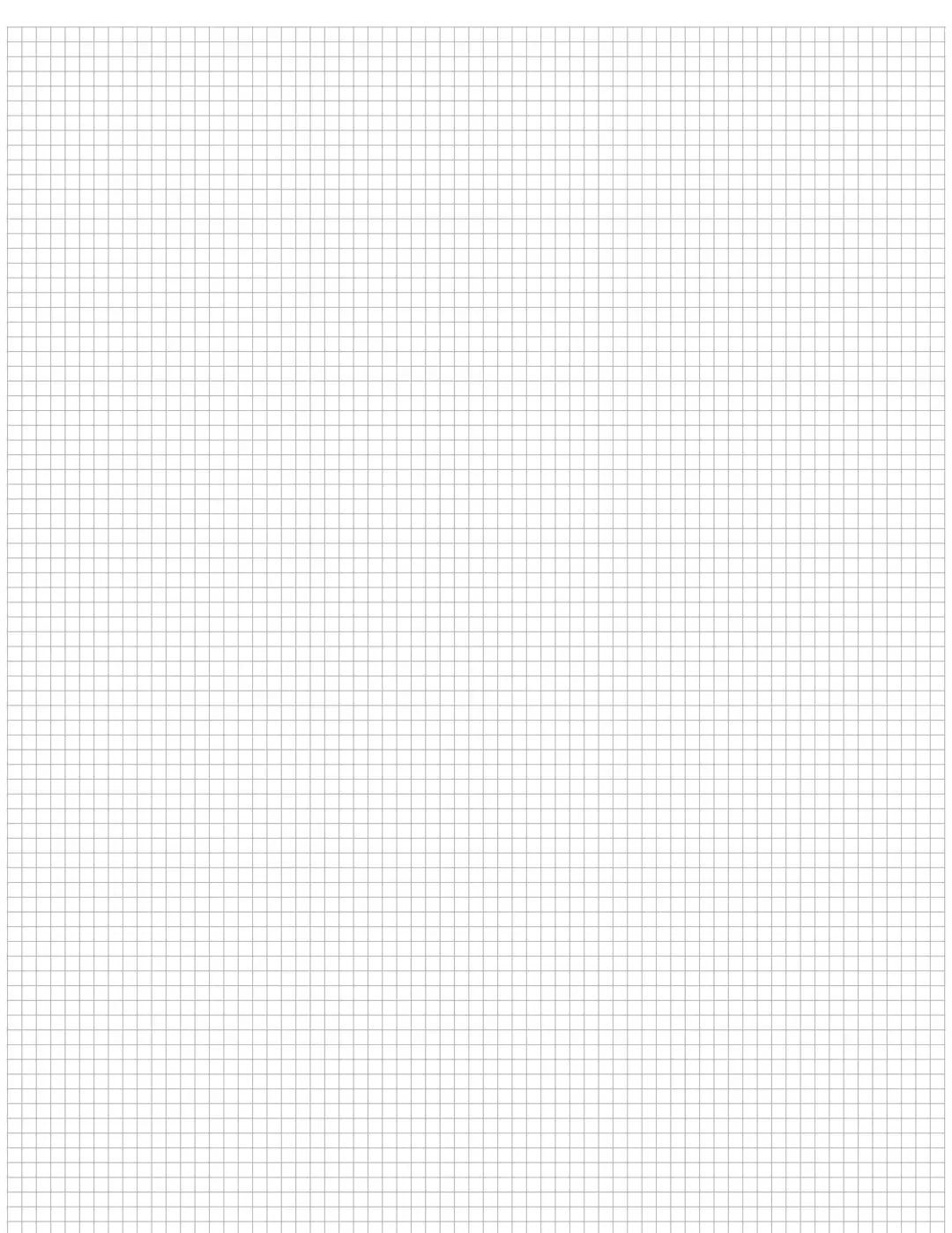 Graph Paper PDF Printable Etsy UK