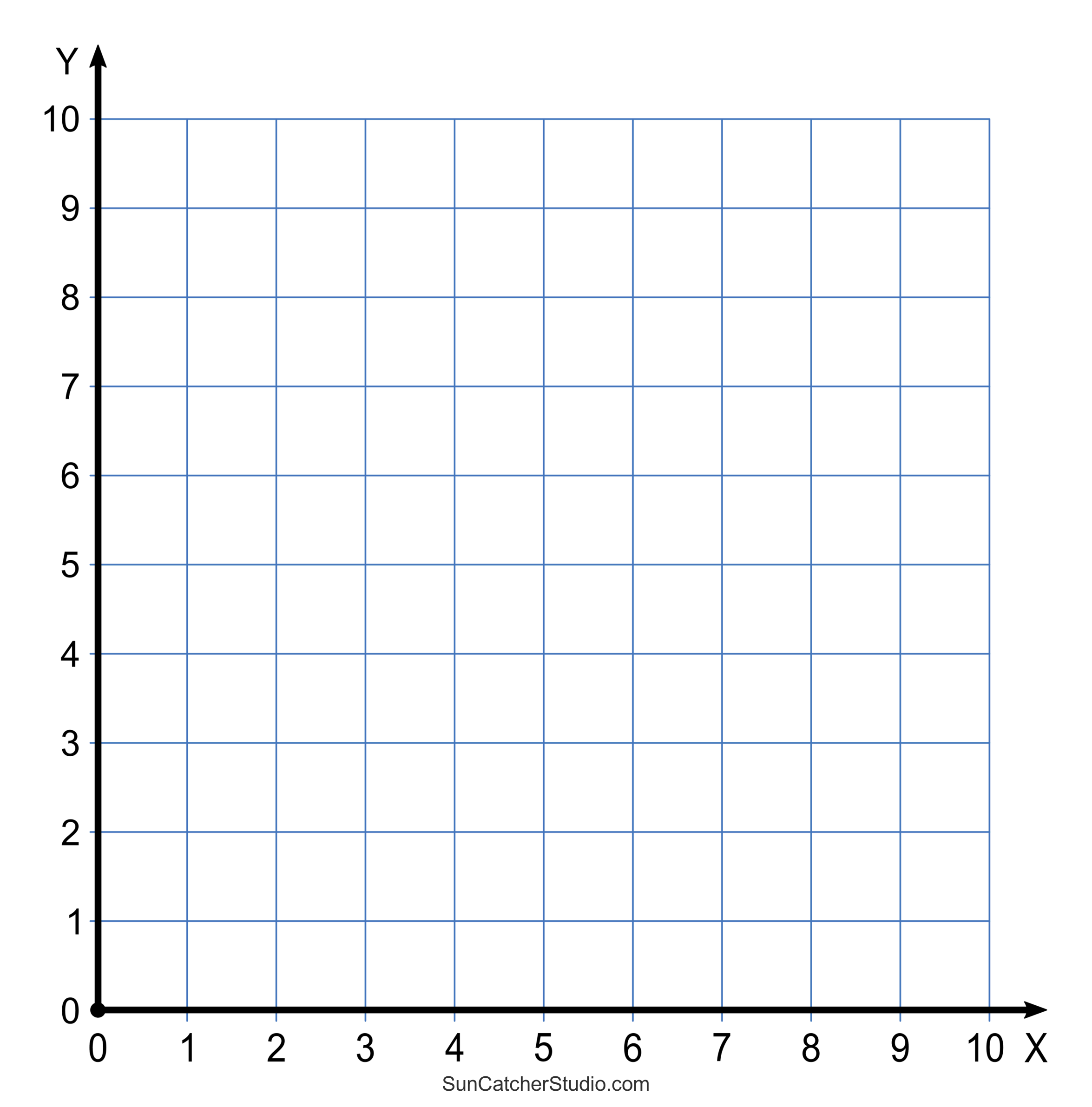 Printable Coordinate Graph Paper
