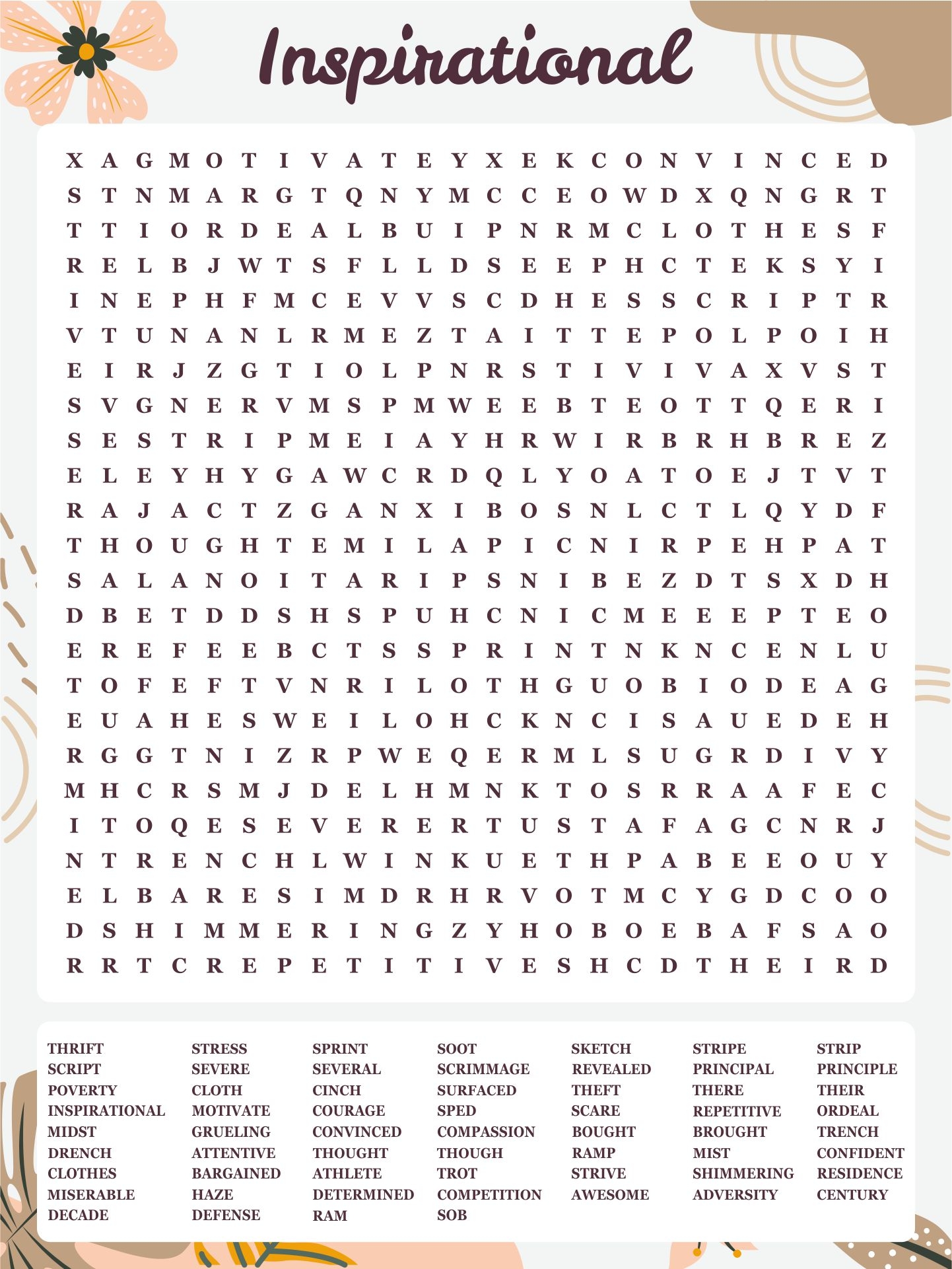 Printable Free Puzzles For Adults