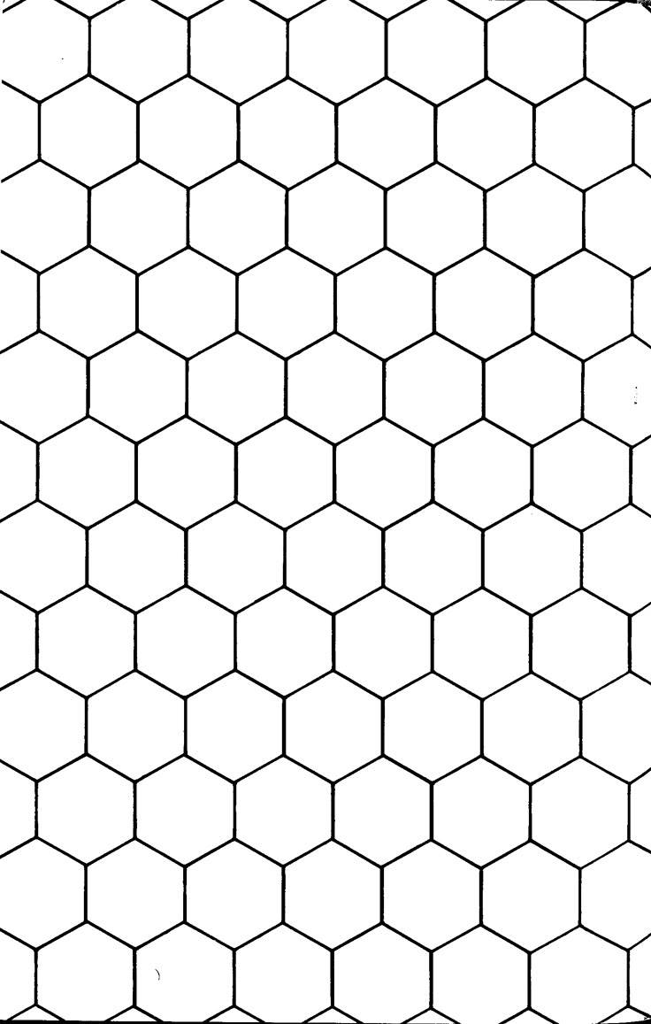 Free Hexagon Graph Paper To Print