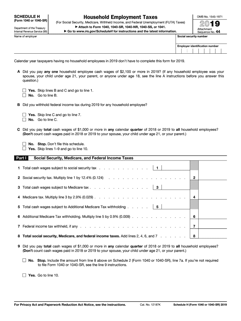 Household Employee Form Fill Out amp Sign Online DocHub