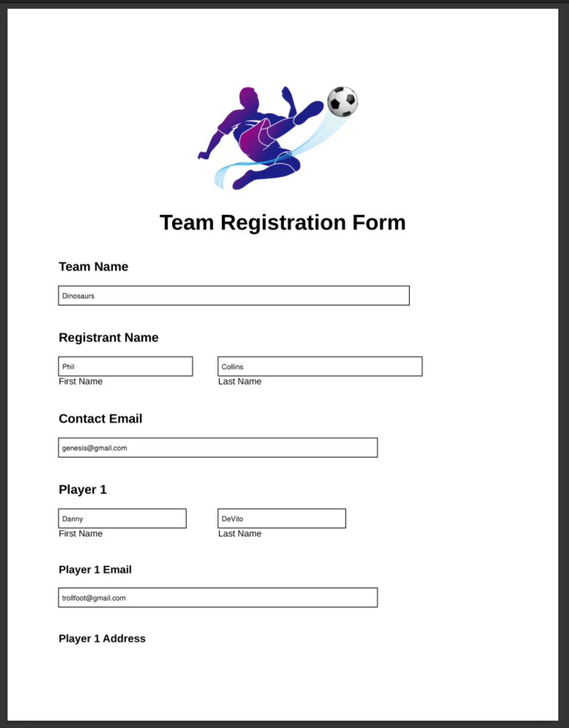 How To Create A Team Signup Form amp Accept Payments