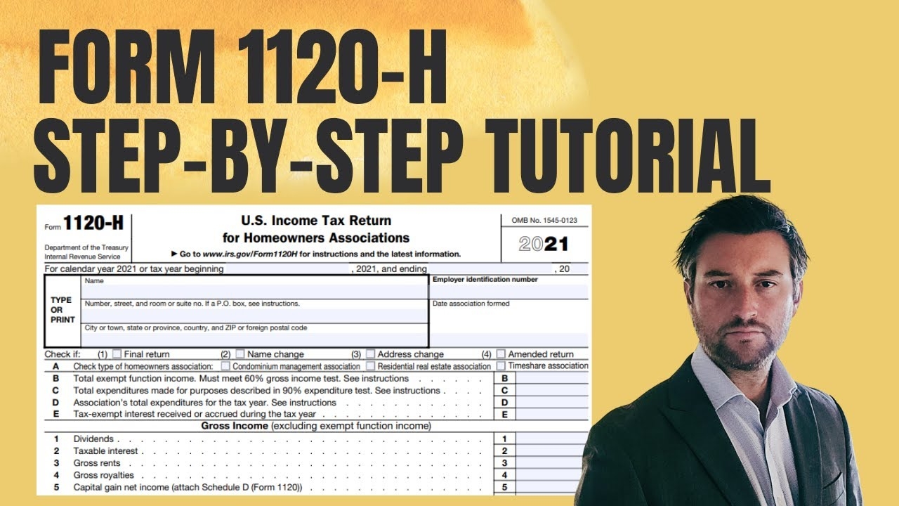 Irs Form 1120 H 2022