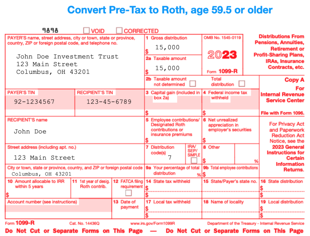 How To File IRS Form 1099 R Solo 401k
