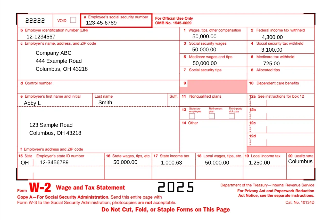 How To Fill Out Form W 2 Detailed 2025 Guide For Employers