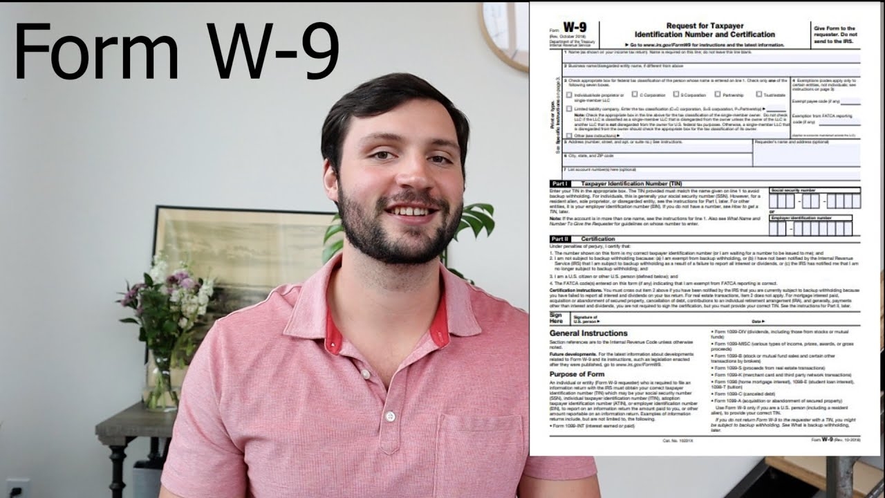 W9 Form Youtube