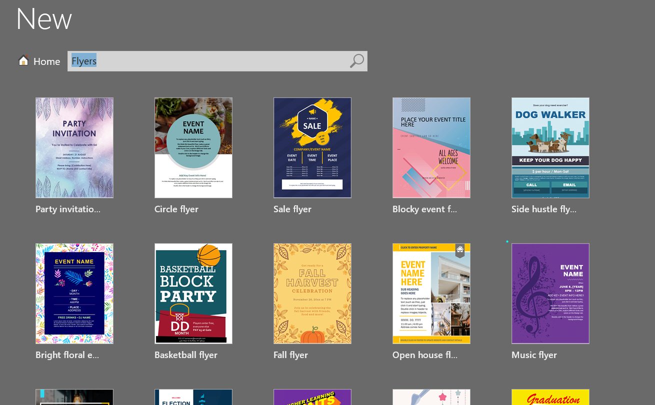 How To Make Printable Flyers