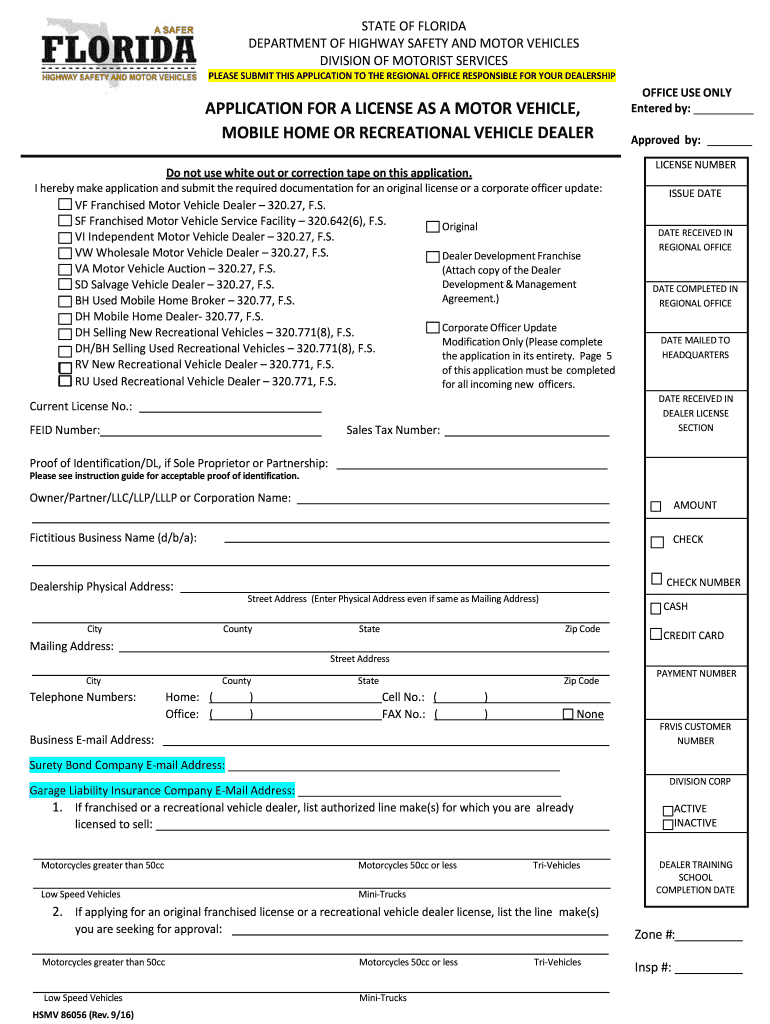 Dmv Form Hsmv 83039