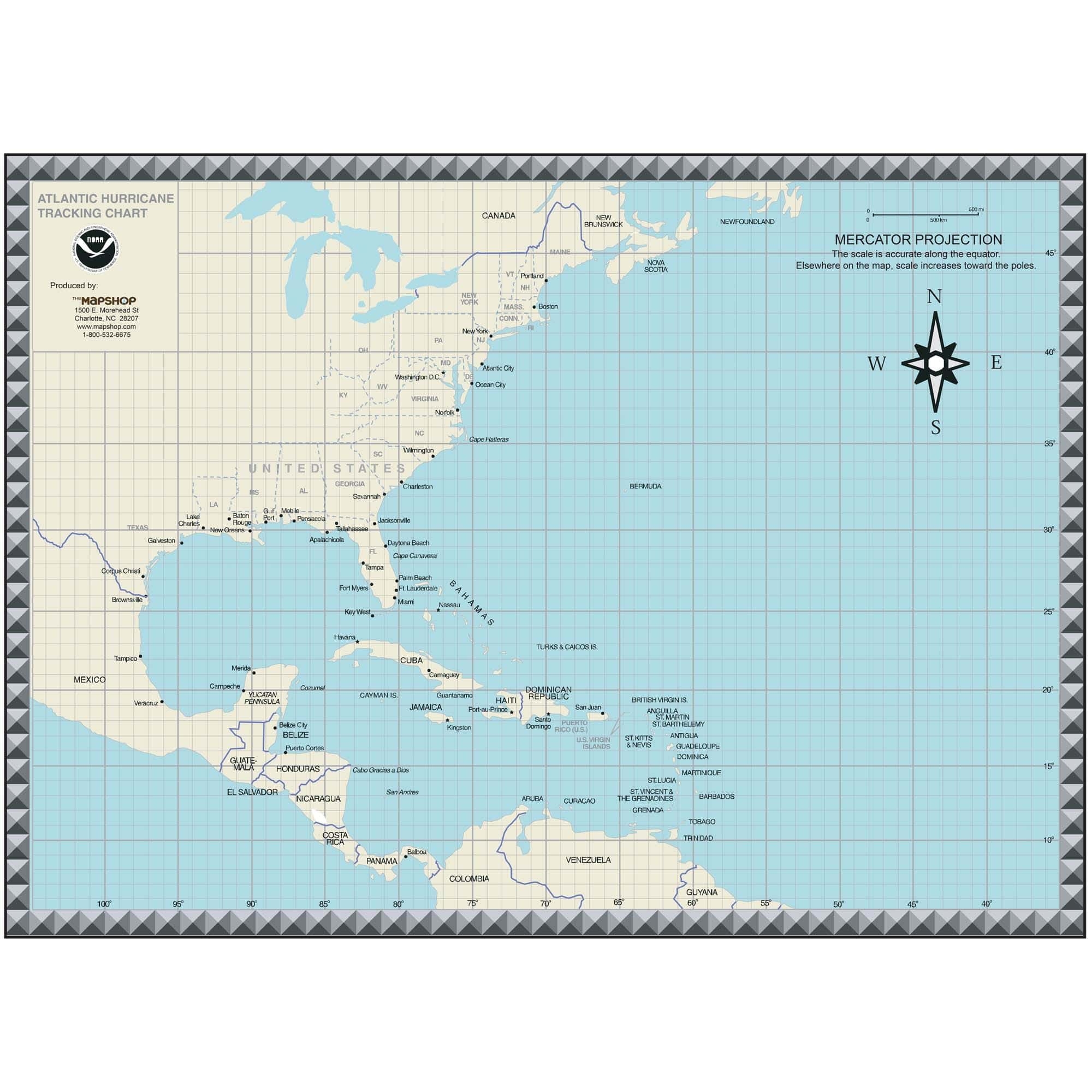 Hurricane Tracking Chart Printable