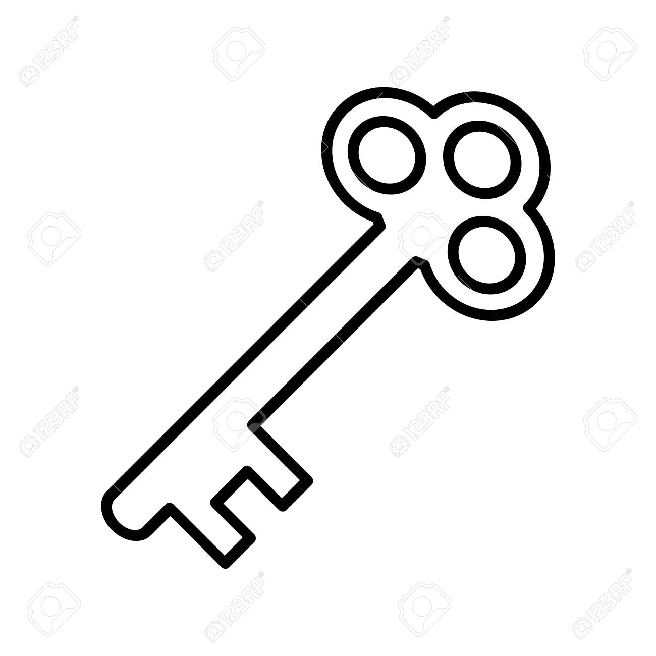 Key Template Printable