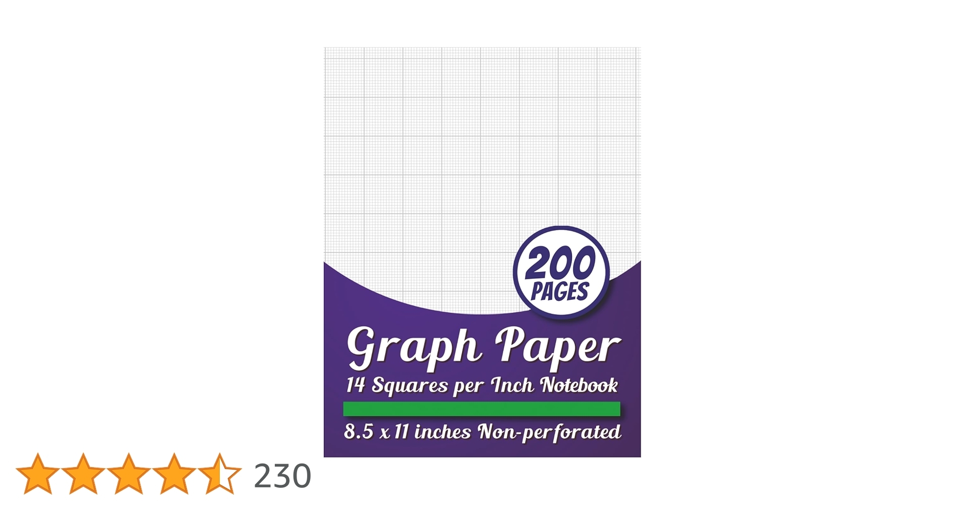 Independently Published Graph Paper Notebook 14 Squares Per Inch 