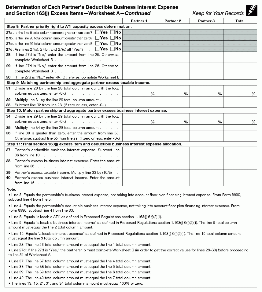 Instructions For Form 8990 01 2025 Internal Revenue Service