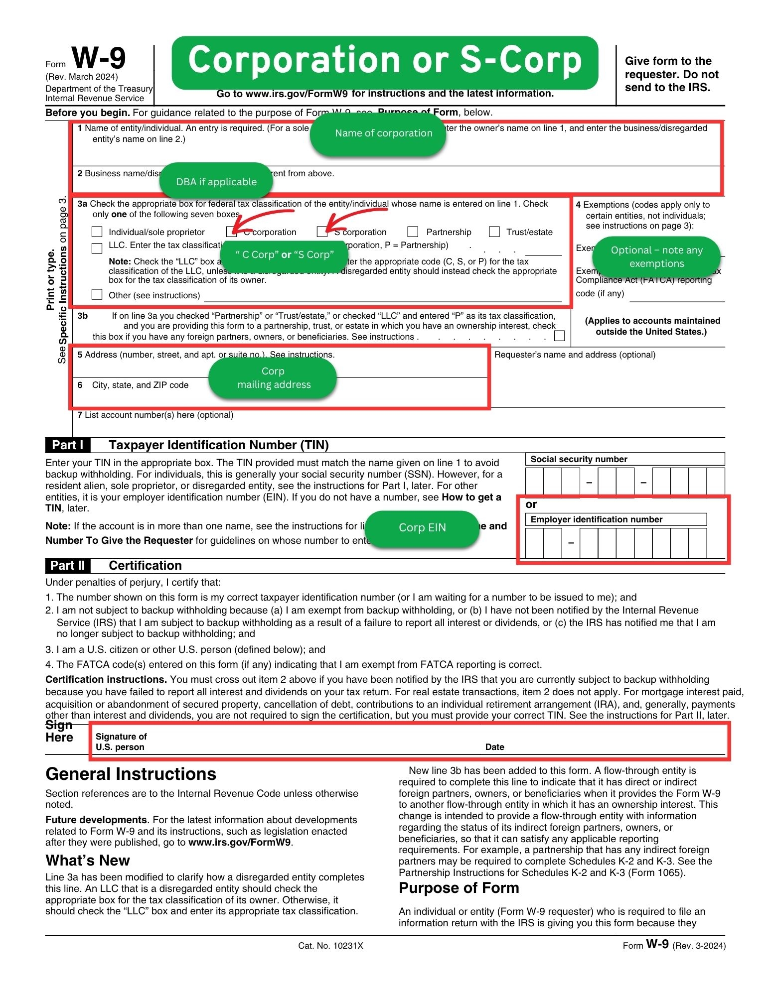 Investor Onboarding Filling Out The W 9 Form A Quick Guide For 