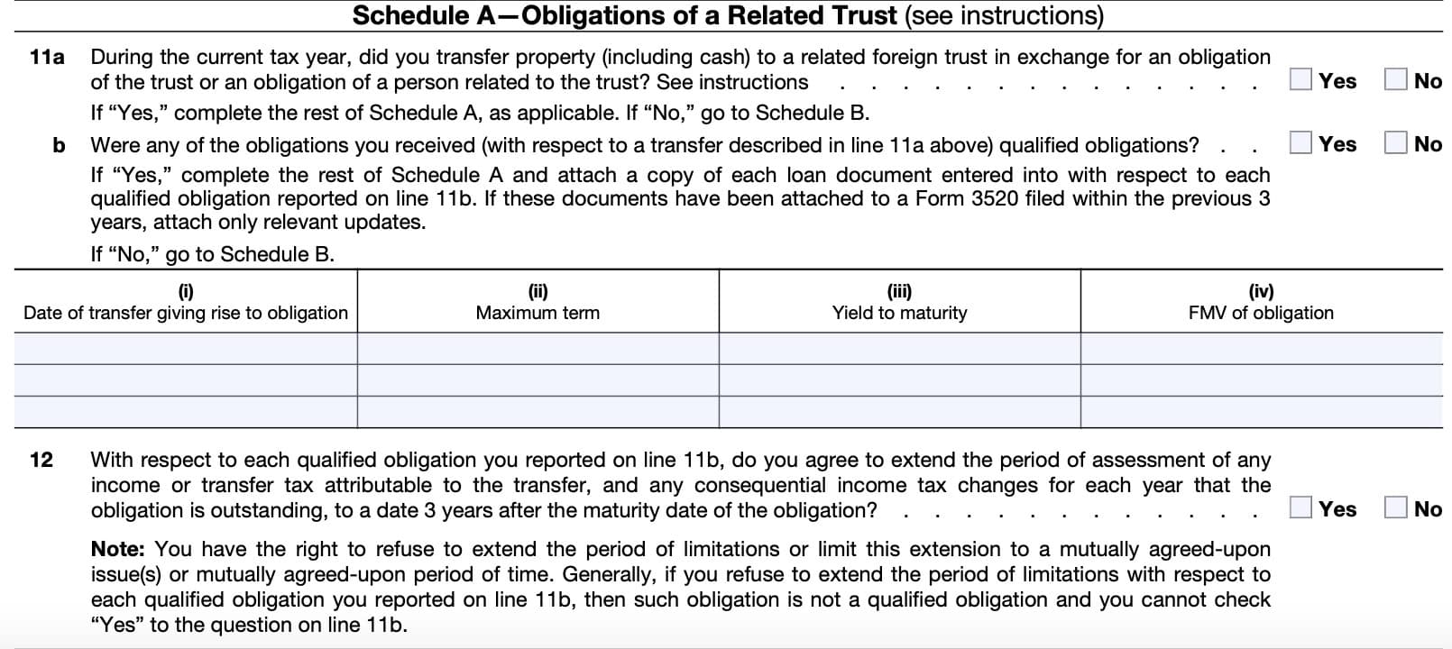 Irs Form 3520 Fillable 2024