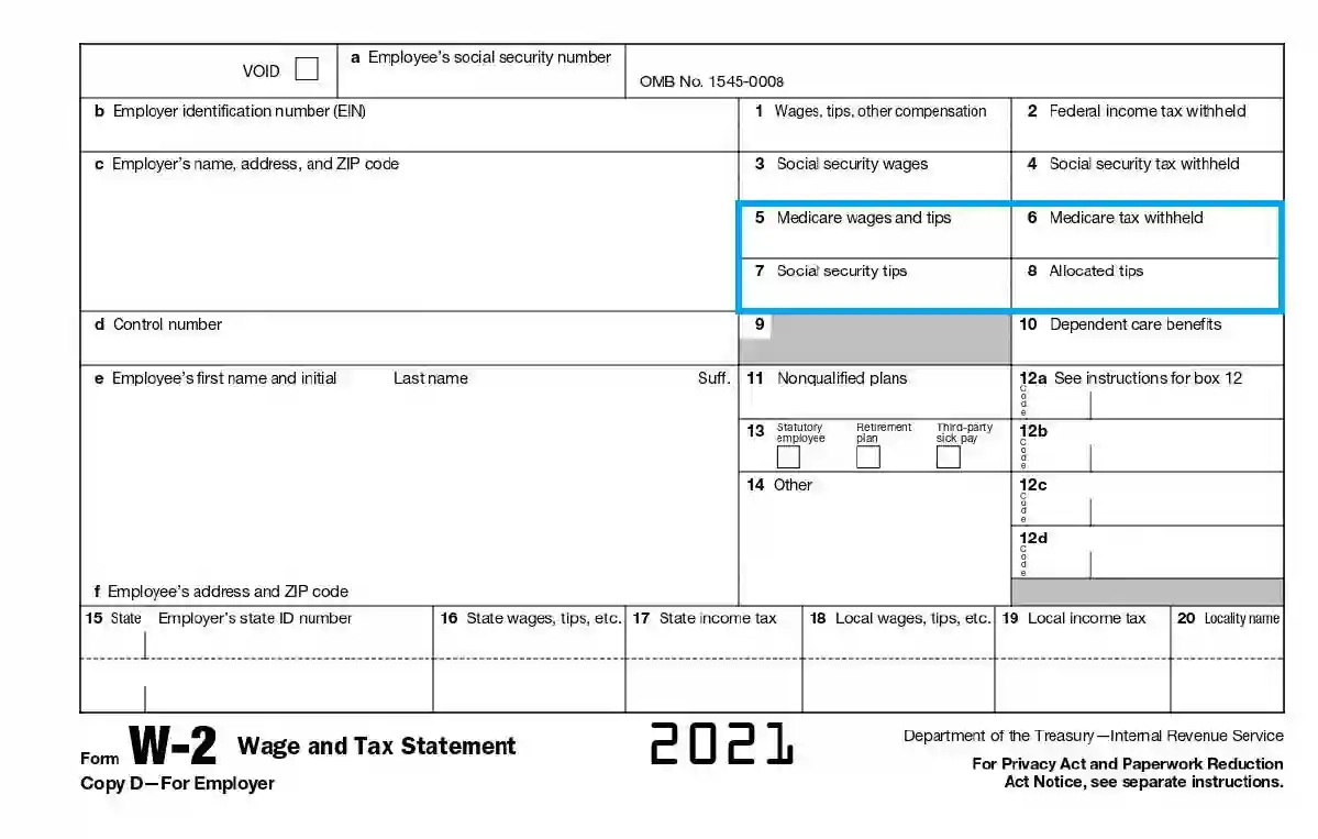 IRS Form W 2 Fill Out Printable PDF Forms Online