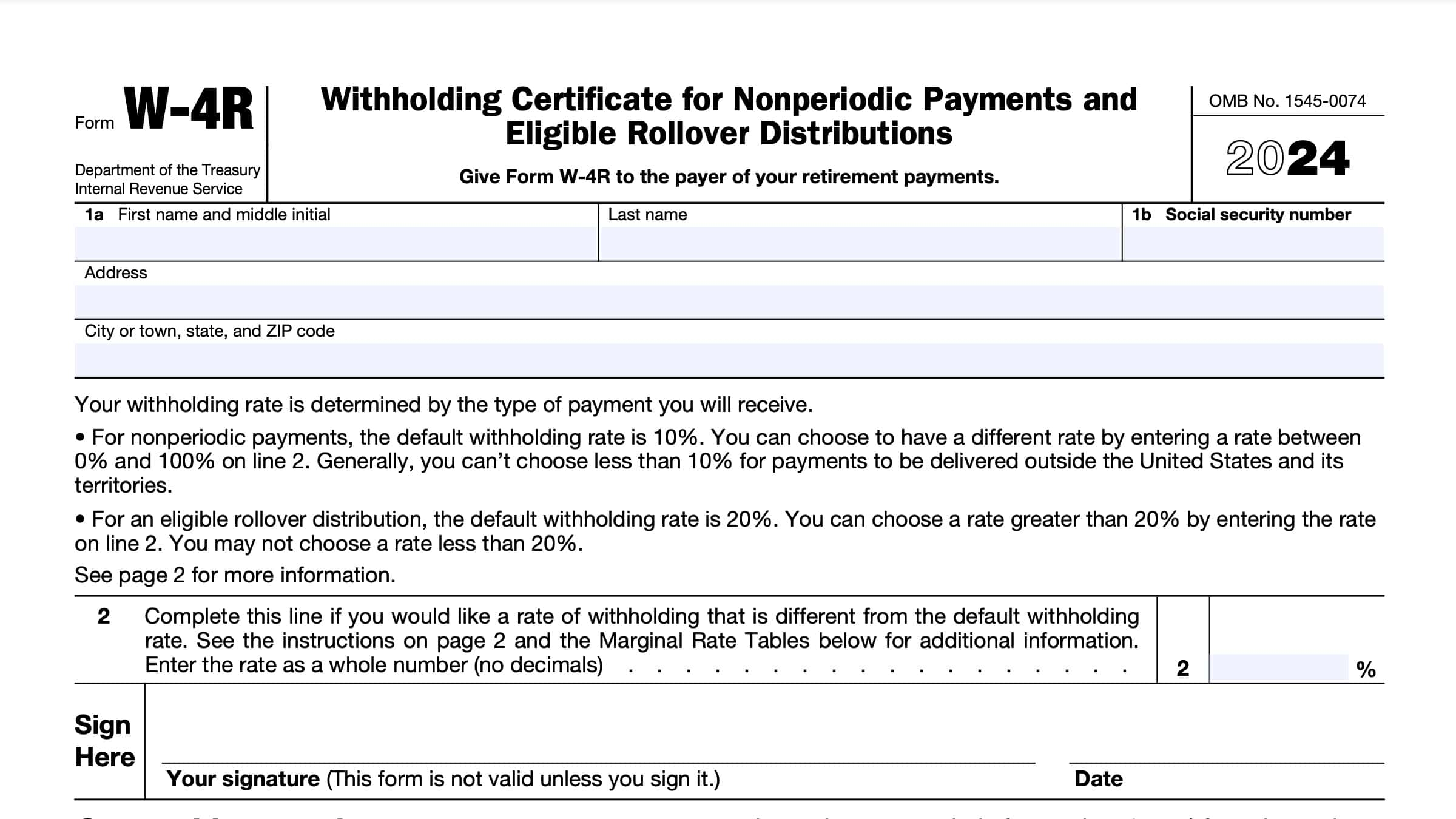 Irs Tax Form For Ira Rollover