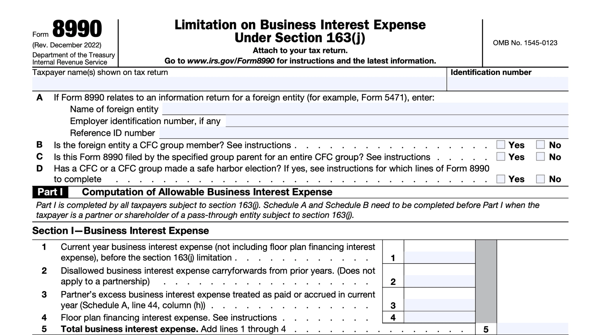 Irs Tax Form 6198 Printable
