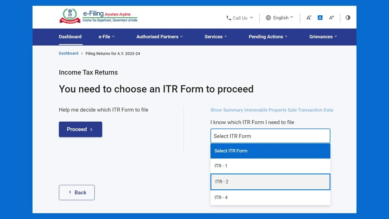 I Form 2023 Filing Online